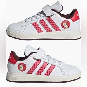 Disney x adidas Grand Court 2.0 C Minnie Mouse Winking - Polka Dots Stripes